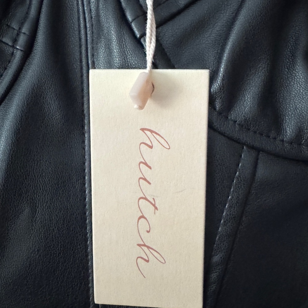 Hutch Essex Faux Leather Corset and Tulle Midi Dress size 6 NWT fully lined - Picture 5 of 6